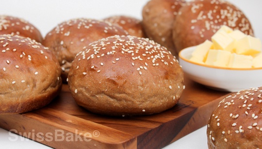 Rye Sourdough Burger Buns Recipe